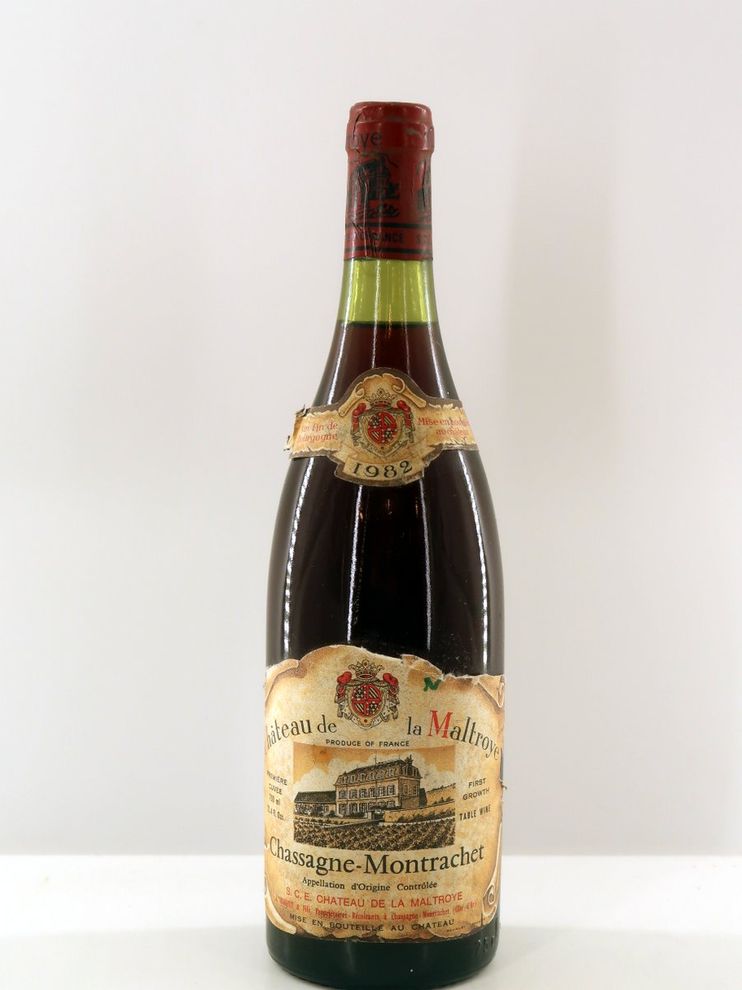 1982 Chassagne Montrachet De La Maltroye