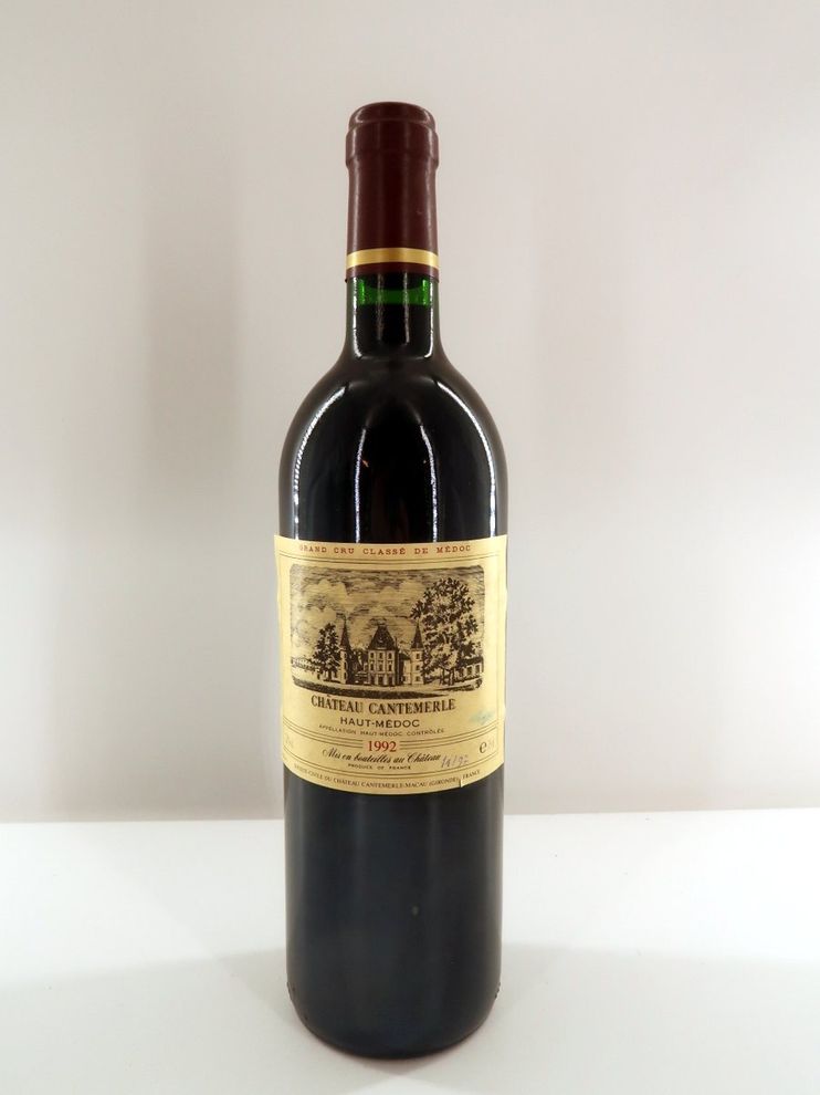 1992 Chateau Cantemerle 5eme Cru Haut Medoc