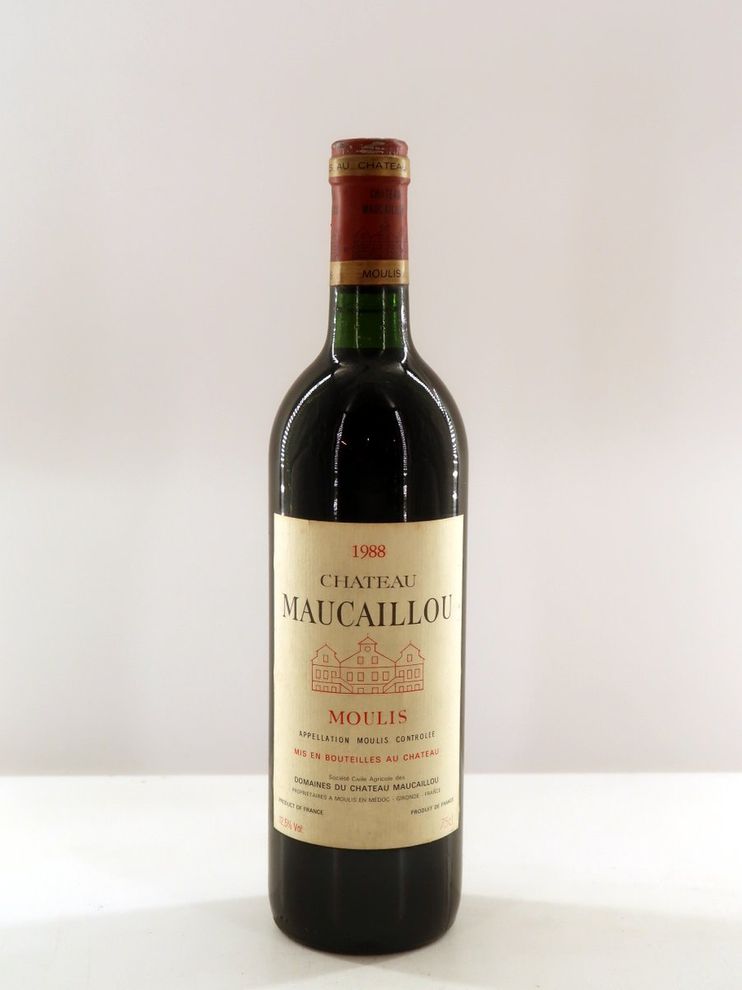 1988 Chateau Maucaillou Cru Bourgoise Moulis en Medoc