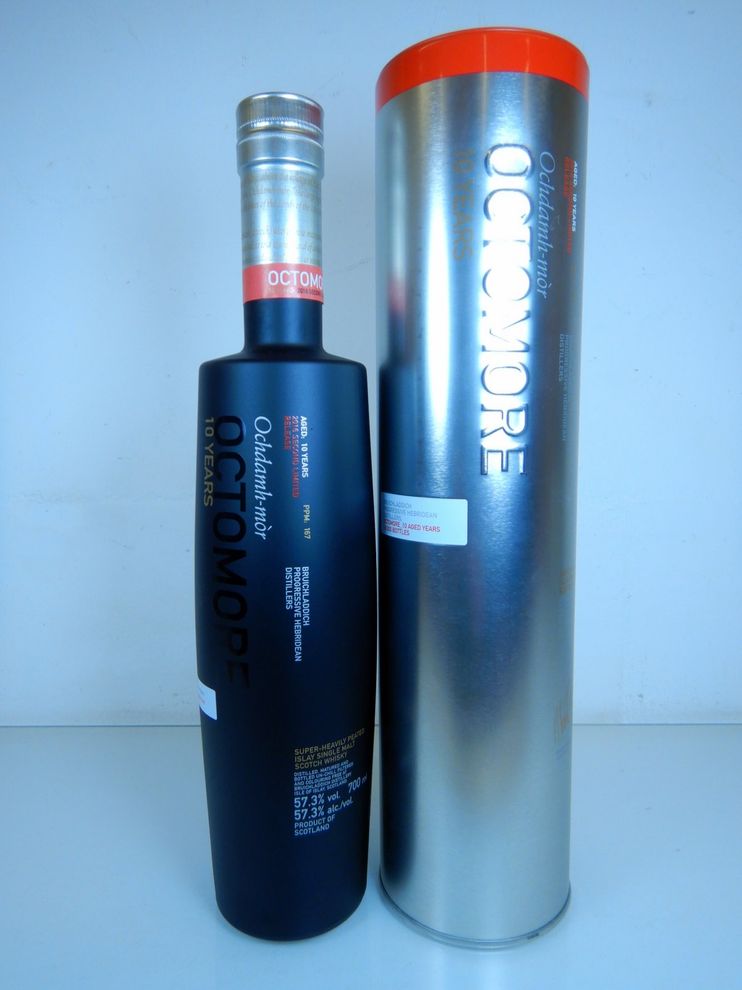2005 Octomore 10 years Second Limited Release bottled 2016 57.3%, Bruichladdich