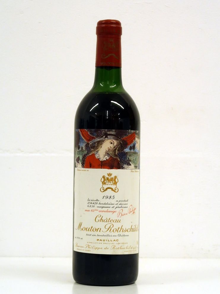 Bild: 1985 Chateau Mouton Rothschild 1er Grand Cru Pauillac