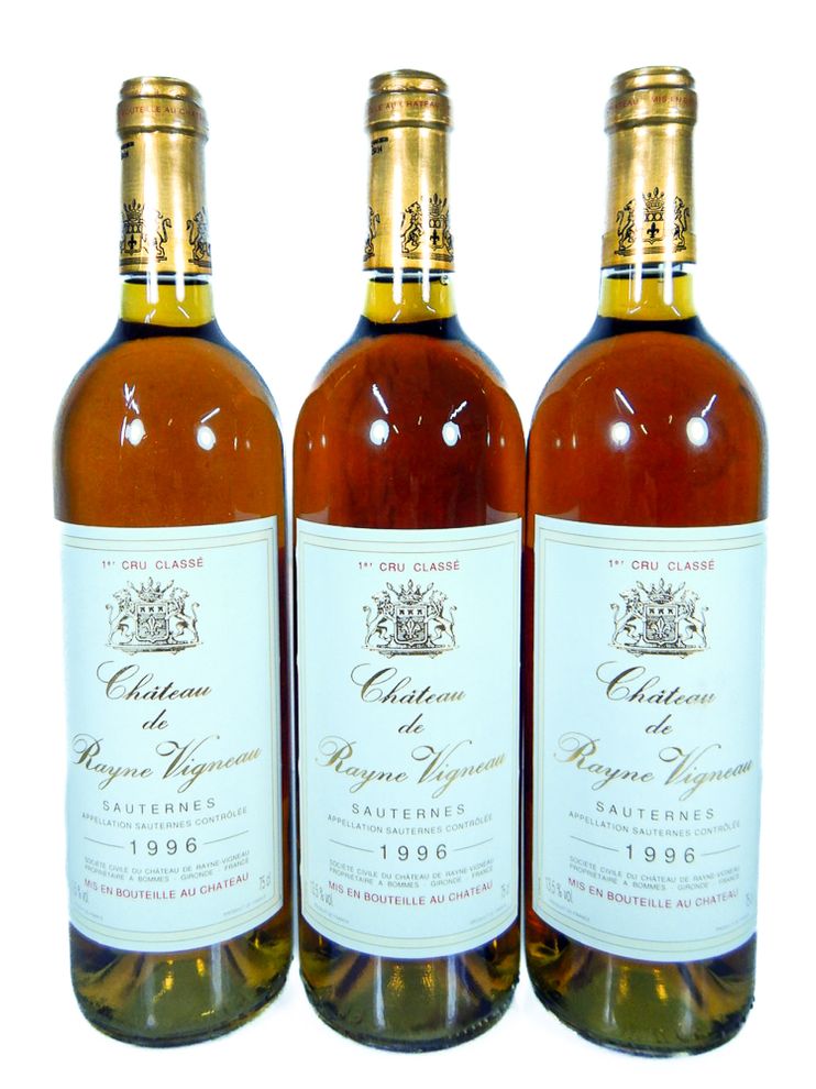 Bild: 1996 Chateau de Rayne Vigneau 1er Grand Cru Sauternes