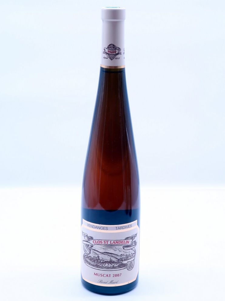 2007 Muscat Vorbourg Clos Saint Landelin Vendanges Tardives Rene Mure
