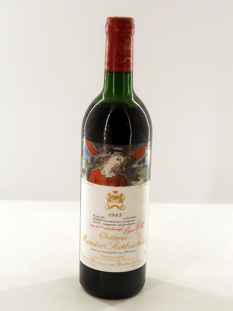 1985 Chateau Mouton Rothschild 1er Grand Cru Pauillac
