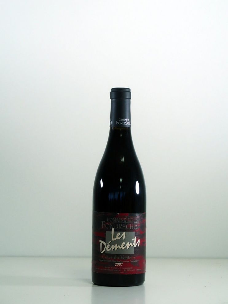 2001 Les Dements Cotes de Ventoux Fondrèche Mazan