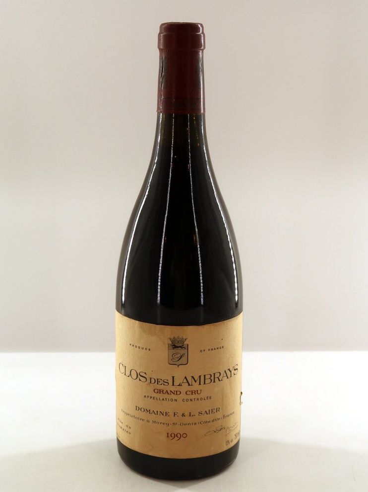 1990 Clos des Lambrays Grand Cru F.I. Saier