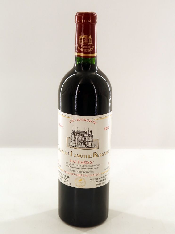 2000 Chateau Lamothe Bergeron Haut Medoc