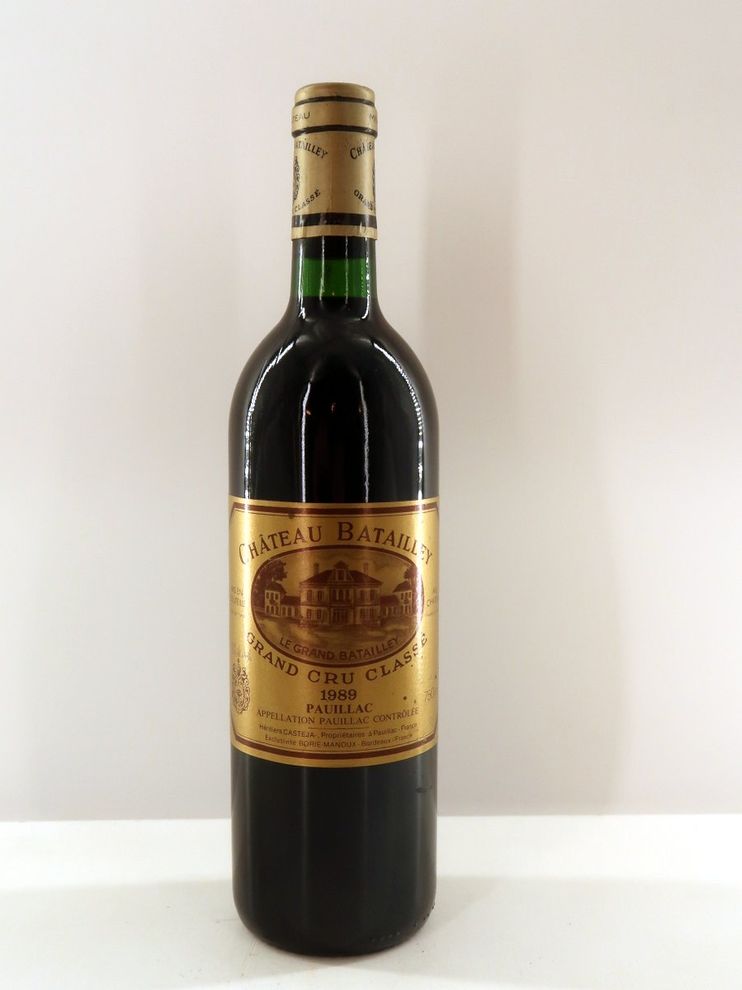 1989 Chateau Batailley 5eme Cru Pauillac